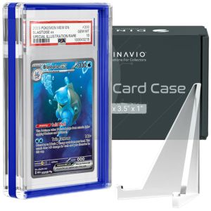 PSA / CGC Graded Card Acrylic Case -Blue boarder