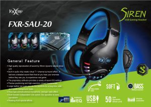 FOXXRAY FXR-SAU-20 Siren USB Gaming Headset