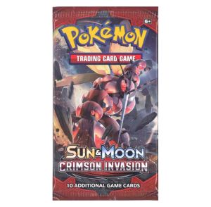 Pokemon: Sun & Moon, Crimson Invasion Booster Pack-Random (One Piece)