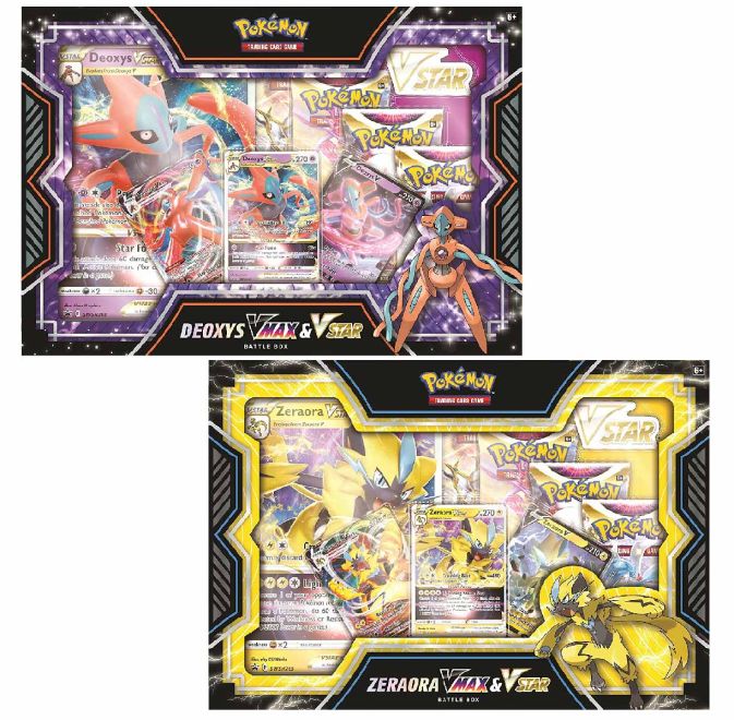 Pokemon TCG: Deoxys VMAX VSTAR Battle Box