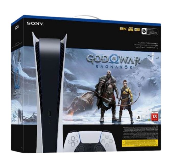 PlayStation 5 Digital Console– God of War™ Ragnarök Bundle