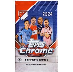 1 Pack 2024 Topps Chrome MLS Soccer Hobby
