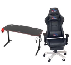 gamewavez gaming chair + gamewavez-GAMING DESK LY140CM (140X60X74)