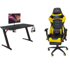 gamewavez gaming chair+ gamewavez-GAMING DESK Z-A ( 120 X 60 X 74 )