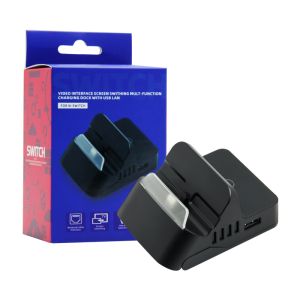 Nintendo Switch Video Interface Screen Switching Mult-function Charging dock with USB LAN