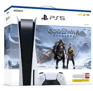 PlayStation 5: Disc Console + God of War Ragnarok Voucher-PAL