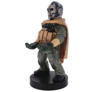 Exquisite Gaming: Call Of Duty: Ghost Warzone - Original Mobile Phone & Gaming Controller Holder, Device Stand, Cable Guys, COD Licensed Figure 