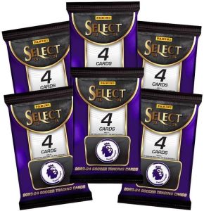2023-24 Panini Select Premier League Soccer Trading Cards Blaster Box