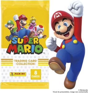 Panini 13385 Super Mario Trading Cards Booster Pack Random (One Piece)