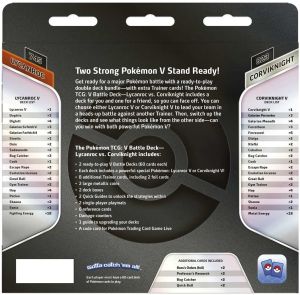 Pokémon TCG: V Battle Deck Lycanroc vs. Corviknight