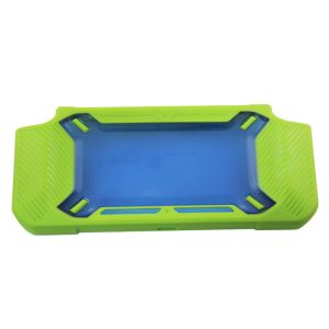 Nintendo Switch Rubberized Hard Case_green+blue