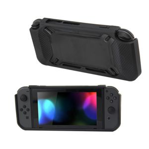 Nintendo Switch Rubberized Hard Case_black+black
