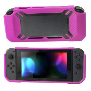Nintendo Switch Rubberized Hard Case-Pink