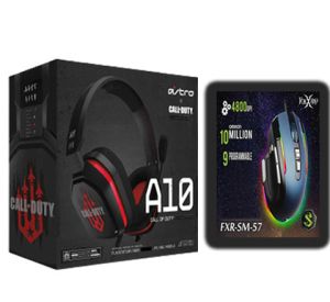 A10 ASTRO HEADSET - CALL OF DUTY EDITION +FOXXRAY GAMING MOUSE