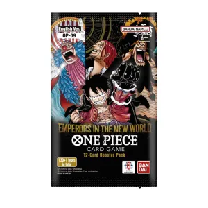 One Piece Card Game OP-09 Emperors In The New World Booster Pack
