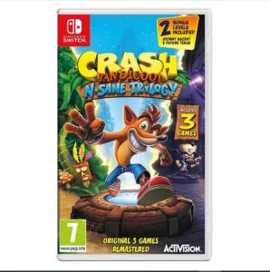 Nintendo Switch :Crash Bandicoot N Sane Trilogy -PLA