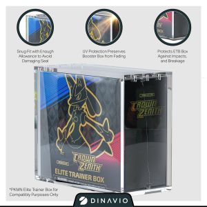 Acrylic Elite Trainer Box Case (Stackable)