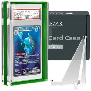 PSA / CGC Graded Card Acrylic Case -Green boarder