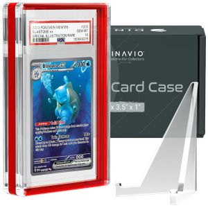 PSA / CGC Graded Card Acrylic Case -Red boarder