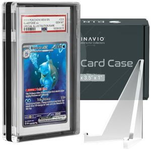 PSA / CGC Graded Card Acrylic Case -Black boarder