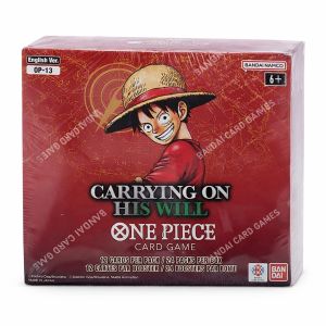 One Piece Card Game - Carrying on his will OP13 Box Of 24 Pack english ver