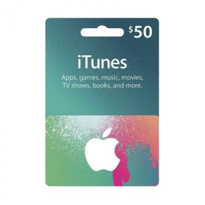  Apple iTunes Gift Card $50 U.S. Account