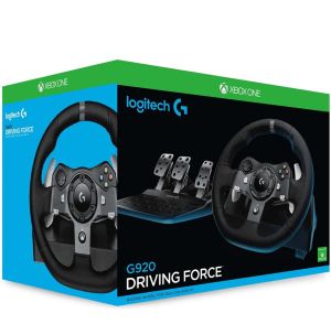Logitech G920 Driving Force Racing Wheel and Floor Pedals