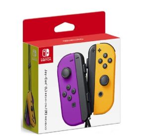 Nintendo Neon Purple/Neon Orange Joy-Con (L-R) - Switch 