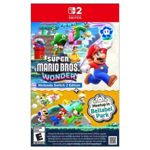 Nintendo Switch 2 Super Mario Bros. Wonder Switch 2 Edition + Meetup in Bellabel Park -USA