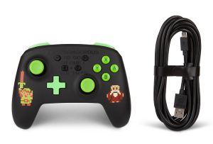 Nintendo Switch Controller PowerA Enhanced Wired -Retro Zelda