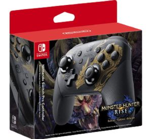Nintendo Switch Pro Controller Monster Hunter Rise Edition 