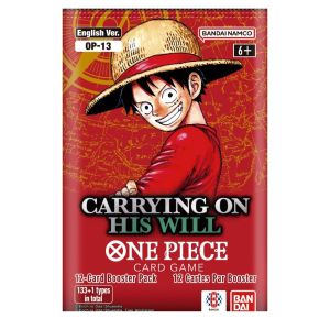 One Piece Card Game OP-13 Carrying On His Will Booster Pack