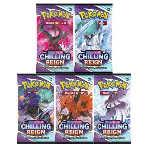 Pokémon TCG: CHILLING REIGN BUILD AND BATTLE BOOSTER -Random (One piece)