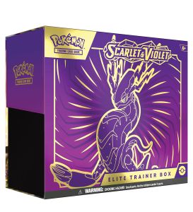 Pokémon TCG: Scarlet and Violet Elite Trainer Box - Miraidon Purple