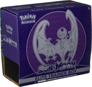 Pokemon Sun and Moon Elite Trainer Box Lunala 