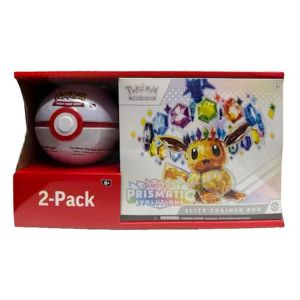 Pokemon TCG PRISMATIC :Evolutions ETB and Pokeball Bundle