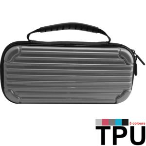 Hot Selling Protective TPU Pouch Carry Bag for Nintendo Switch Console- Gray : HS-SW844