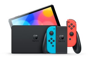 Nintendo Switch – OLED Neon Red & Neon Blue Joy-Con 