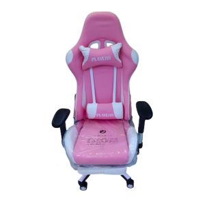 players gaming chairs-vibrating -pink