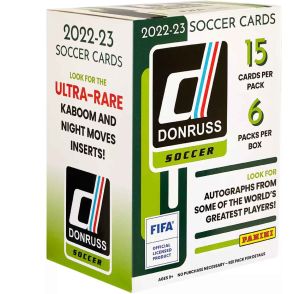 2022-23 Panini Donruss Soccer (Football) Blaster Box - 90 Trading Cards 