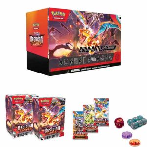 Pokémon TCG: Scarlet & Violet-Obsidian Flames Build & Battle Stadium
