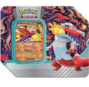 Pokemon TCG: Paldea Partners Skeledirge EX Tin 