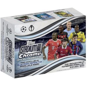 2022/23 Topps Stadium Club Chrome UEFA Club Competitions Giant Box 