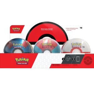 Pokemon TCG: Poke Ball Tin Q3 2023- One Piece -Random