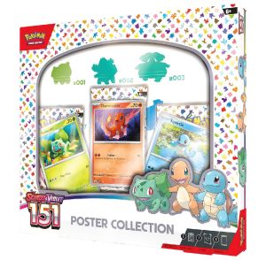 Pokemon TCG Scarlet & Violet 3.5 Pokemon 151 Poster Collection