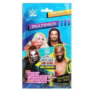 Topps India WWE Slam Attax Reloaded Edition 2020, 20 Cards per Pack