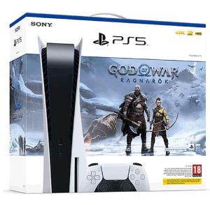 PlayStation 5: Disc Console + God of War Ragnarok Voucher-PAL