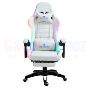 Gamewavez Gaming Chair -white RGB