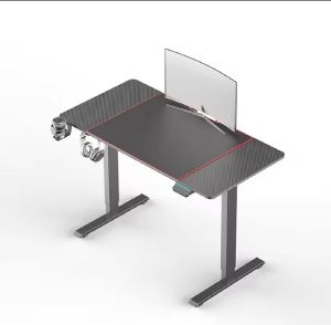 Gaming Desk 140X60X72-115 W / Single Motor-Mouse Pad