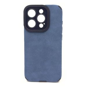 Durable PU Leather TPU Mobile Case for Iphone Blue